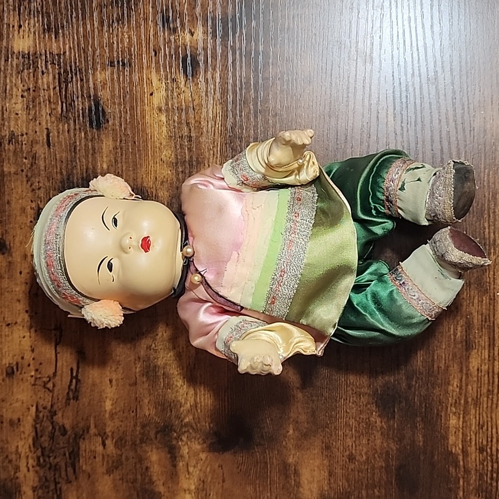 Vintage Chinese Ming Ming Doll from the 1930's. - Picture 7 of 16